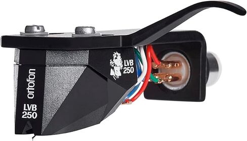 Ortofon 2M Mono Premounted - 2M Mono Pickup Mounted on SH-4 Black Headshell | Easy Mount on S-shaped Tone Arms | White/Black in Kuwait
