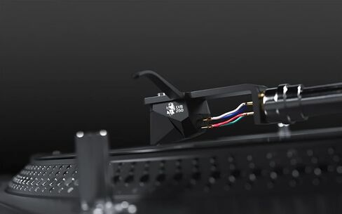 Ortofon 2M Mono Premounted - 2M Mono Pickup Mounted on SH-4 Black Headshell | Easy Mount on S-shaped Tone Arms | White/Black in Kuwait