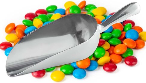 OCS Parts Aluminum 15.25-Inch Food and Ice Scoop | 85-Ounce | Professional Grade Scooper for Ice, Flour, Candy, Sugar, Rice, Popcorn, Coffee, and Beans for Home or Commercial Kitchens in Saudi Arabia