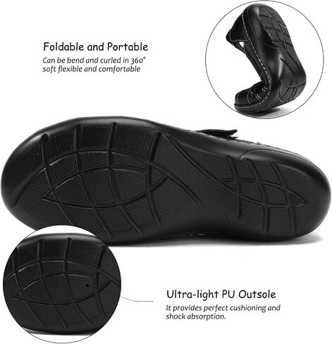 Ahico Women's Classic Leather Loafer Comfort Soft Flats Fashion Casual Leather Sandal Closed Toe Walking Shoes for Daily Working in Saudi Arabia
