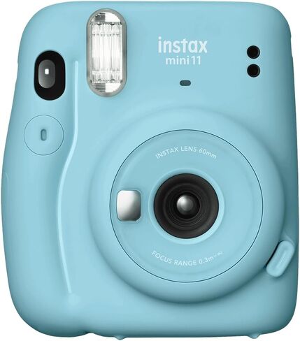 FUJIFILM INSTAX Mini 11 Instant Camera Bundle with Fuji INSTAX Mini Instant Film- 40 Photo Sheets Bundle Ideal Gift for Kids, Teenage Girl & Adults (Blue) in Saudi Arabia
