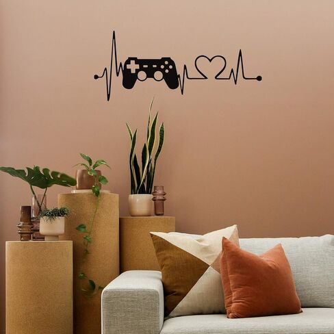 Gamer Wall Decals-Video Gamer Wall Decor Peel & Stick Game for Nursery Kids Room, Game Stickers Boy Room Decorations for Bedroom 12 in Saudi Arabia