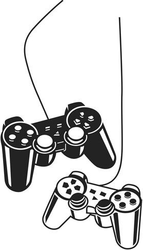 Gamer Wall Decals-Video Gamer Wall Decor Peel & Stick Game for Nursery Kids Room, Game Stickers Boy Room Decorations for Bedroom 12 in Saudi Arabia