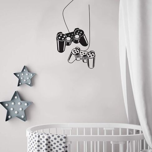 Gamer Wall Decals-Video Gamer Wall Decor Peel & Stick Game for Nursery Kids Room, Game Stickers Boy Room Decorations for Bedroom 12 in Saudi Arabia