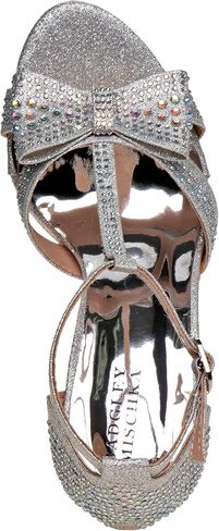 Josmo Girls Open Toe Ankle T Straps - High Heels Block Chunky Sandals (Big Kids - Adults) in Saudi Arabia