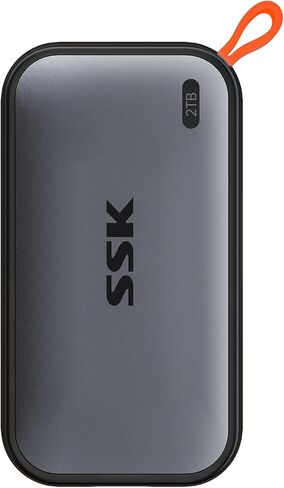 SSK External SSD 250GB, USB C SSD External Solid State Drives up to 1050MB/s, Portable SSD USB 3.2 Gen2 for iPhone 15/Pro, Windows, Mac, Android Phones and Tablets in Saudi Arabia