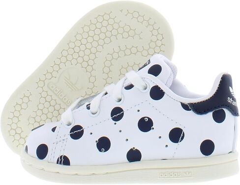 Adidas Stan Smith Infant/Toddler Shoes Size 5, Color: White/Navy-White in Saudi Arabia