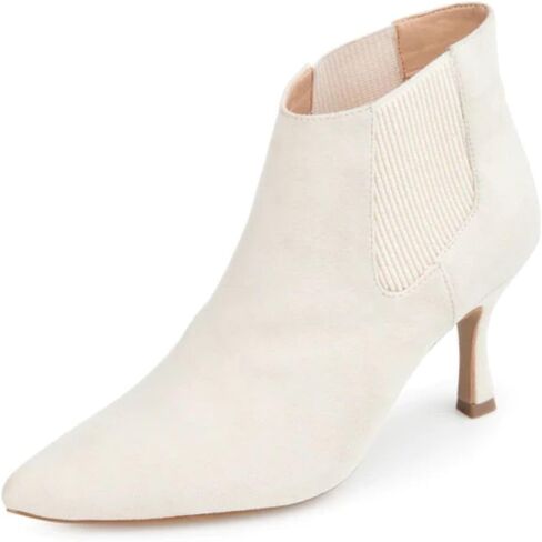 Journee Womens Elitta Tru Comfort Foam Pull On Stiletto Booties in Kuwait