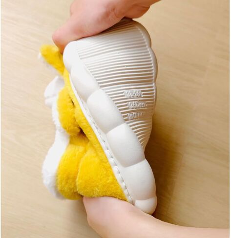 Women Plush Fruit Slippers Funny Cozy Furry3D full coverage Cute Banana Kawaii Fuzzy Indoor Winter Bedroom Shoes Gifts in Saudi Arabia