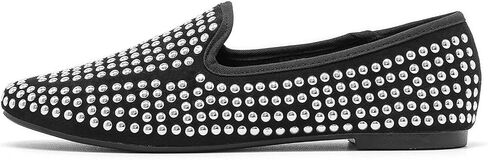 ADAMUMU Rhinestone Flats for Women Sparkly Crystals Ballerina Shoes Crystals Sparkly Mary Jane Flats Round Toe Buckle Strap Design Comfortable and Non Slip Sole Flat for Daily Wear and Work in Kuwait