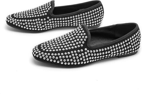 ADAMUMU Rhinestone Flats for Women Sparkly Crystals Ballerina Shoes Crystals Sparkly Mary Jane Flats Round Toe Buckle Strap Design Comfortable and Non Slip Sole Flat for Daily Wear and Work in Kuwait