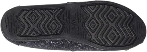 TOMS Womens Alpargata 3.0 Glitter سهل الارتداء كاجوال - أزرق - مقاس 7.5 B in Kuwait