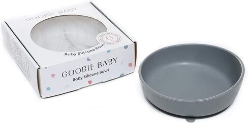 Silicone Baby Bowl with Suction Base for Feeding Babies 6+ Months and Toddlers, Mess-Free Eating, Unbreakable, Non-Toxic, Stylish, Dishwasher & Microwave Safe, Shower Gift in Kuwait