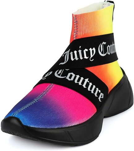 Juicy Couture Women's Slip-On High Sock Sneakers – Stylish, Lightweight, and Breathable Athletic & Casual Shoes in Saudi Arabia