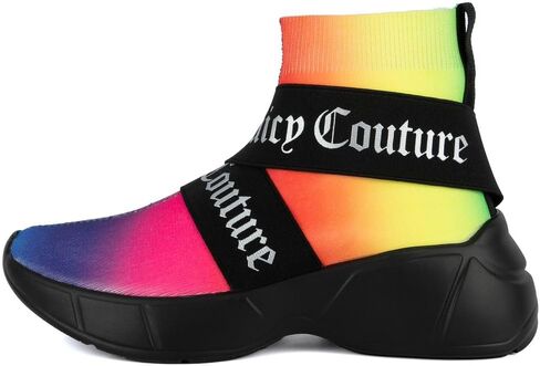 Juicy Couture Women's Slip-On High Sock Sneakers – Stylish, Lightweight, and Breathable Athletic & Casual Shoes in Saudi Arabia