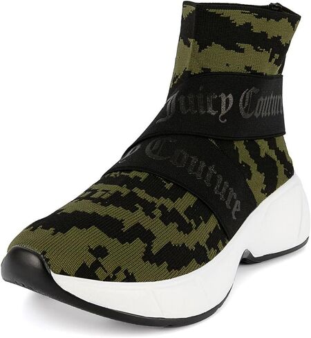 Juicy Couture Women's Slip-On High Sock Sneakers – Stylish, Lightweight, and Breathable Athletic & Casual Shoes in Saudi Arabia