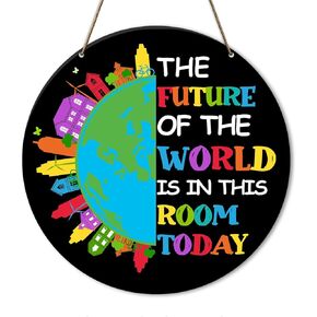 Classroom Inspirational Wall Decor, Back to School decoration, Inspirational Decoration for Bedroom Nursery Playroom Daycare School Decor, I'm So Happy You're Here