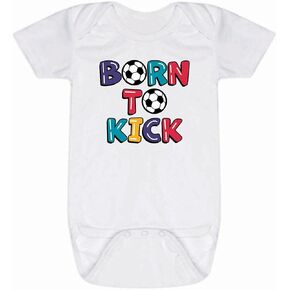 ChalkTalkSPORTS Soccer Baby & Infant One Piece | Soccer Theme Bodysuits