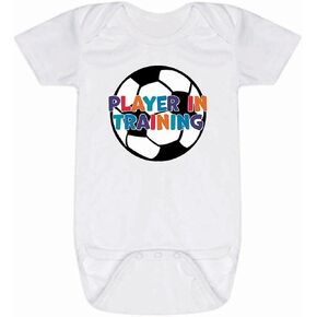 ChalkTalkSPORTS Soccer Baby & Infant One Piece | Soccer Theme Bodysuits