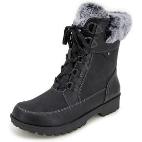 حذاء نسائي من JBU برباط أنيق ومريح كاجوال مقاوم للماء لمنتصف الساق in Kuwait