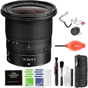 Nikon NIKKOR Z 14-30mm f/4 S Lens with Advanced Accessory and Travel Bundle (Included 1-Year Nikon Warranty) | 20070 | Nikon NIKKOR Z 14-30mm