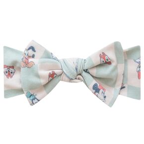 Baby Stretchy Soft Knit Headband Bow "Nightmare Before Christmas" by Copper Pearl