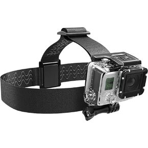 REFLEX CAMERA Head Mount Strap for Action Cameras, compatible with GoPro Hero 3-12 and other Action Cameras