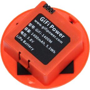 MaximalPower Replacement Drone Battery 3.8v 1400mAh for Xiaomi MITU Drone RC (1 Pack)