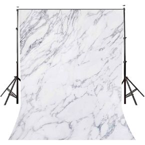 7x5ft Stone Texture Pattern Backdrop Grey White Marble Texture Background for Girls Birthday Party Wedding Party Photography Backgrounds for Photo Studio Props MBLY34