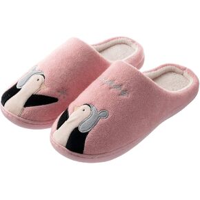 Tofern Women’s Winter Slippers Warm Outdoor Memory Foam Slippers Slip on Fluffy Cozy Indoor House Shoes