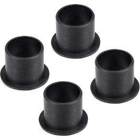 Kozelo 4pcs Flanged Sleeve Bearing - [8mm x 10mm x 10mm] POM Oilless Bushing for Equipment Machine Use | Yellow