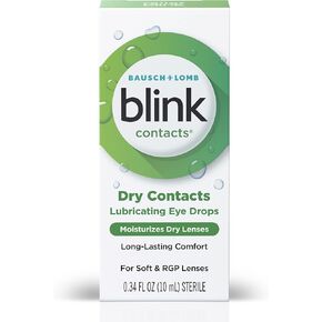 Amo Blink Contacts Lubricating Eye Drops, 3 Count