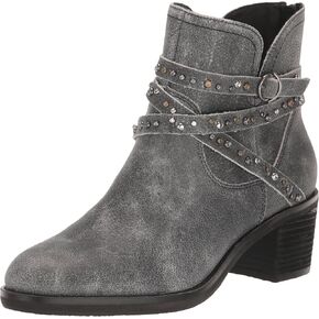 Lucky Brand Women's Callam Studded Strap Bootie Ankle Boot