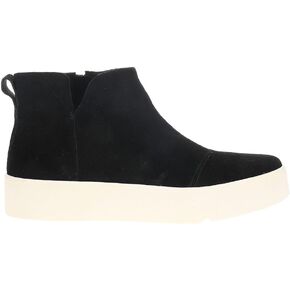 TOMS Womens Verona Mid Zippered Round Tow Casual Boots Ankle - Brown
