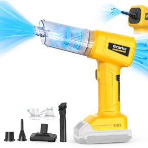 Cordless Mini Handheld Vacuum Cleaner for DeWalt 20V Battery, 23KPa Handheld Electric Power Vacuum Cleaner, Portable Car Vacuum Cleaner for Hardwood Floor Carpet Pet Hair Car Office(No Battery)