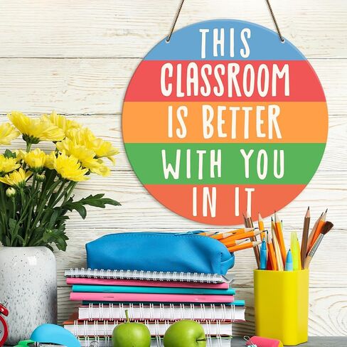 Classroom Inspirational Wall Decor, Back to School decoration, Inspirational Decoration for Bedroom Nursery Playroom Daycare School Decor, I'm So Happy You're Here in Saudi Arabia