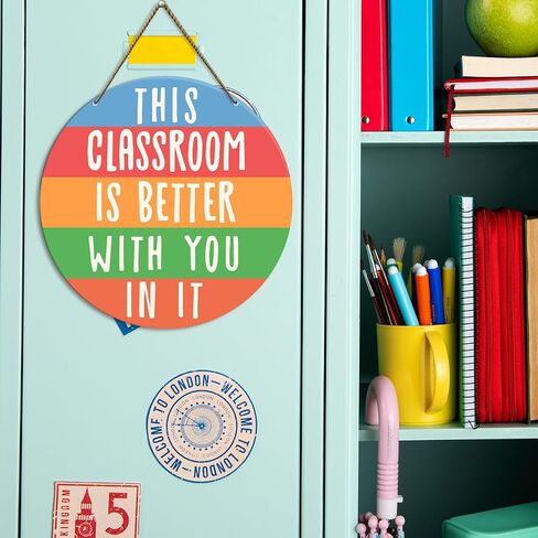 Classroom Inspirational Wall Decor, Back to School decoration, Inspirational Decoration for Bedroom Nursery Playroom Daycare School Decor, I'm So Happy You're Here in Saudi Arabia
