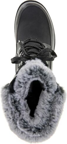 حذاء نسائي من JBU برباط أنيق ومريح كاجوال مقاوم للماء لمنتصف الساق in Kuwait