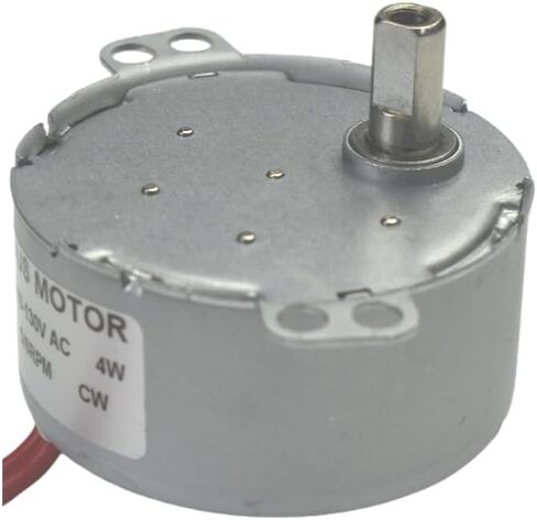 CHANCS TYD-50 Synchronous Motor 110V AC 5-6RPM CW/CCW Flush Shaft 10mm Gear Motor Electric Motor in Kuwait