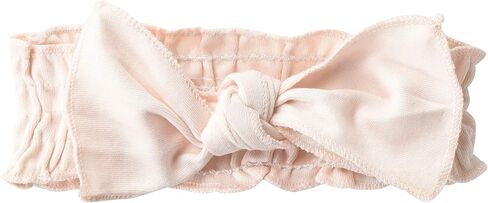 عصابة رأس L'ovedbaby Baby Girls' Organic Smocked، أحمر الخدود، 0-12 شهرًا (حتى 22 رطلاً) in Kuwait