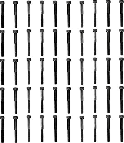 Atomik 3/8 x 2 inch Long Alloy Steel Bolts 50 Pack Durable Hardware for Rock Climbing Holds 3/8-16 Socket Head Allen Bolt Designed for Indoor Use Wall Supplies in Saudi Arabia