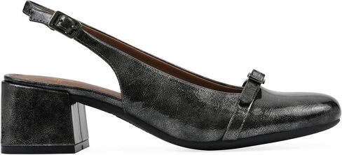 WHITE MOUNTAIN Women's Later Cap Toe Slingback Block Heel in Saudi Arabia