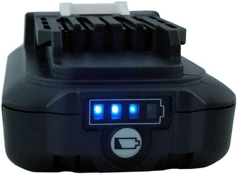 بطارية CNBY® BL1021B / BL1016 2Ah، استبدل بطارية ماكيتا 12 فولت 10.8 فولت، مع شاحن DC10WD DC10SB، متوافق مع بطارية ماكيتا 12 فولت BL1021B BL1016 BL1041B 197339-1 197406-2 BL1015B in Kuwait