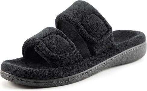 RockDove Women's Dual-Strap Adjustable Slipper with Arch Support in Saudi Arabia