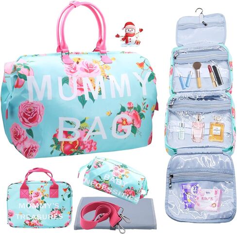 Large Mommy Hospital Bags for Labor and Delivery Diaper Tote Bag Baby Hospital Bag Women Travel Bag in Saudi Arabia