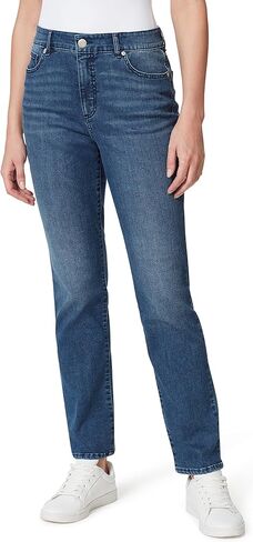 Bandolino Women's Mandie Signature Fit High Rise Straight Leg Jean in Kuwait