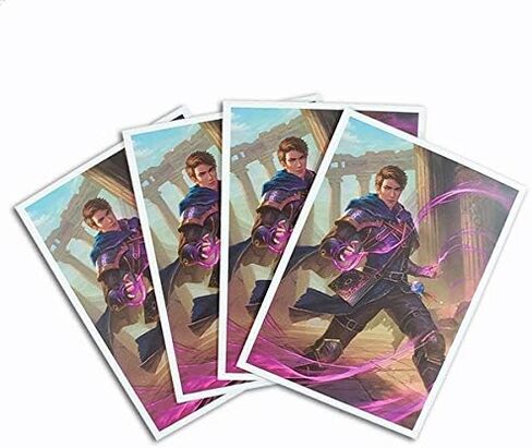 Fantasy North - Acheus - Machina Prophet - 100 Smooth Matte TCG Trading Card Sleeves - Fits Magic MTG Commander Pokemon and Other Card Games - Playing Card Sleeves in Saudi Arabia