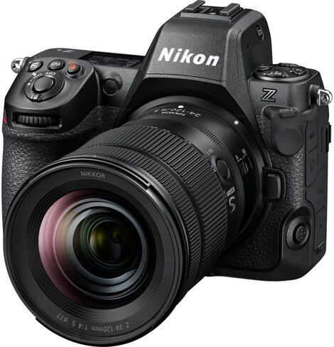 كاميرا Nikon Z8 بدون مرآة مع عدسة مقاس 24-120 مم f/4 + حافظة ناعمة + محفظة بطاقة ذاكرة + بطاقة ذاكرة قوية SF-M سعة 64 جيجابايت + قارئ بطاقات + حزام يد + مجموعة مرشحات مكونة من 3 قطع + حامل ثلاثي القوائم مرن مقاس 12 بوصة + المزيد (متجددة) in Saudi Arabia