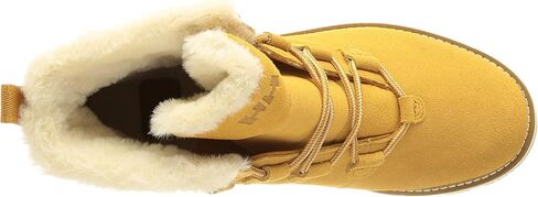 Helly-Hansen Womens Alma Waterproof Suede Winter Boots, 724 New Wheat/Snow, 9F in Saudi Arabia