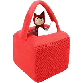 حقيبة حمل لـ Toniebox، حقيبة لـ Toniebox، مقاومة للسقوط والغبار، هدية للأولاد والبنات، حقيبة تخزين لـ Toniebox، أحمر in Kuwait